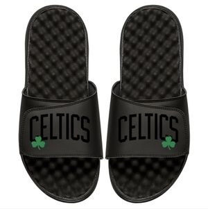 Boston Celtics ISlide Black Tonal Pop Slide Sandals- 13